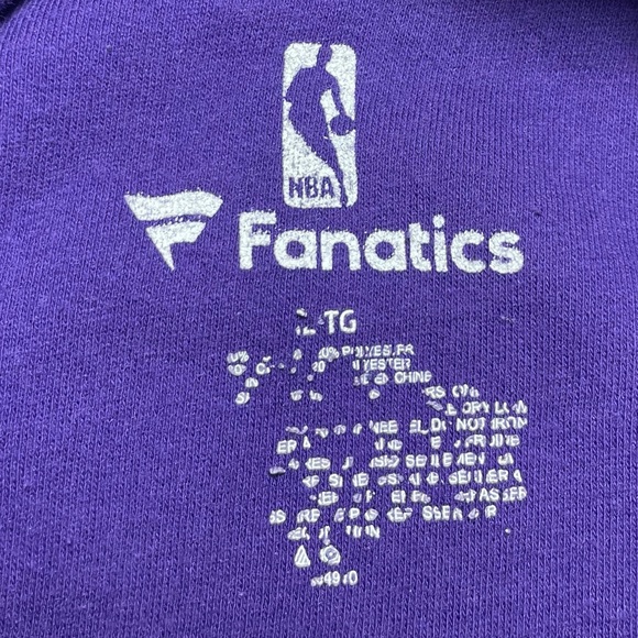 Fanatics Devin Booker Phoenix Suns NBA Hoodie Mens Size Medium Purple - Picture 4 of 6